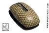 MJ Elite Mouse Exotic Leather Notebook - Sea Snake Natural Color