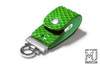 Leather Key Ring Flash Drive KeyRing MJ Edition - Python - Color Green