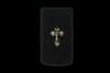 Gold Cross & Python Black Skin - Exclusive Mobile Phone Case