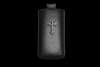 Unique Silverd Cross 925 & Genuine Leather - Exclusive Mobile Phone Case